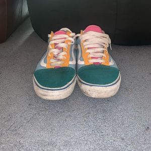 Multi-Color Vans Shoes